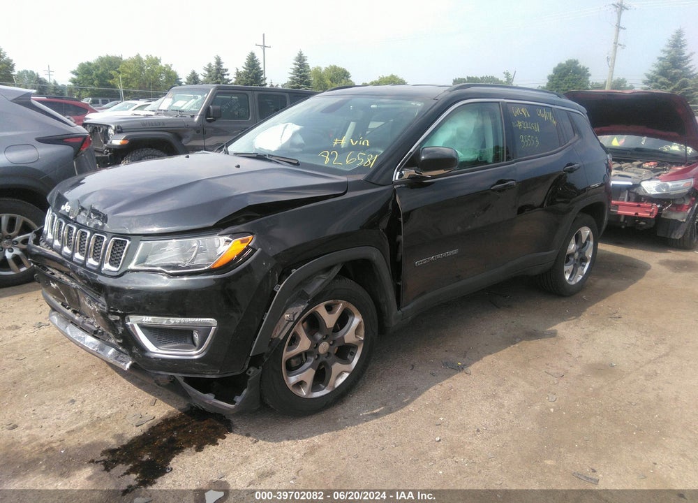 2019 JEEP COMPASS LIMITED 4X4 VIN: 3C4NJDCB3KT826581
