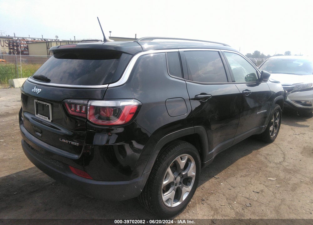 2019 JEEP COMPASS LIMITED 4X4 VIN: 3C4NJDCB3KT826581