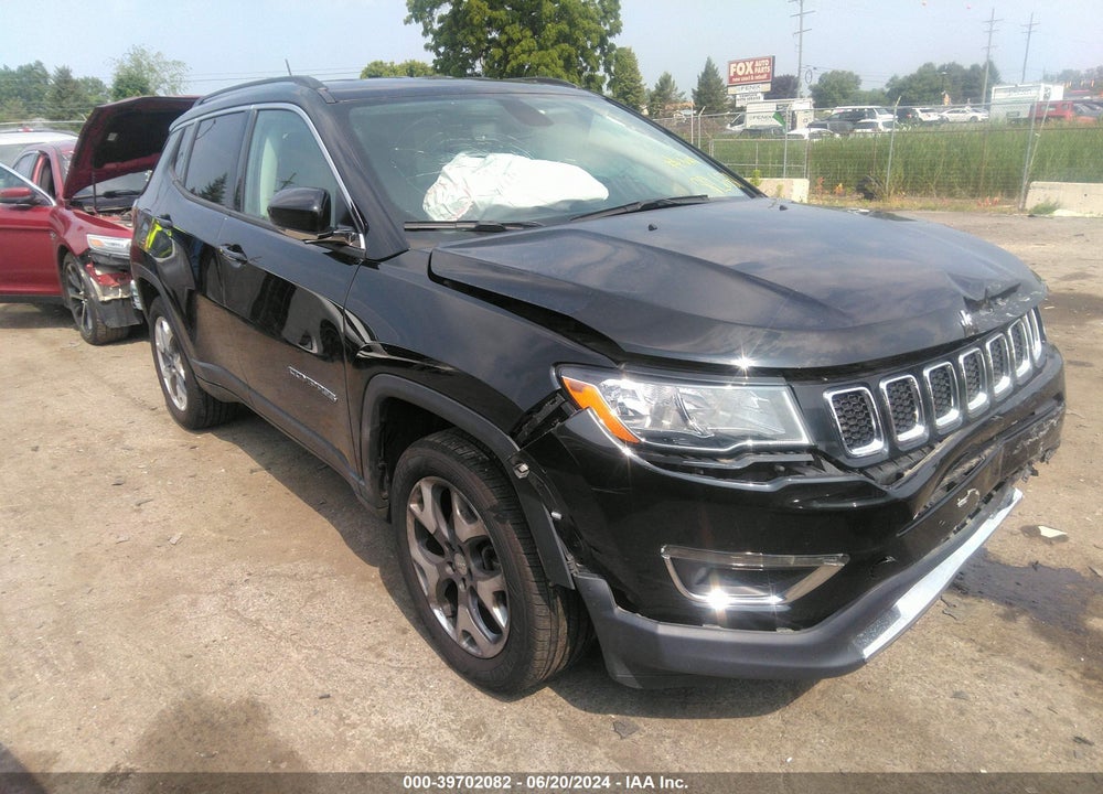 2019 JEEP COMPASS LIMITED 4X4 VIN: 3C4NJDCB3KT826581