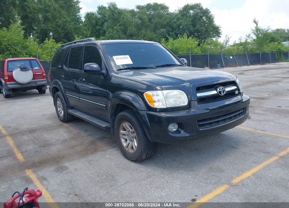2006 TOYOTA SEQUOIA SR5 V8 VIN: 5TDBT44A26S270038