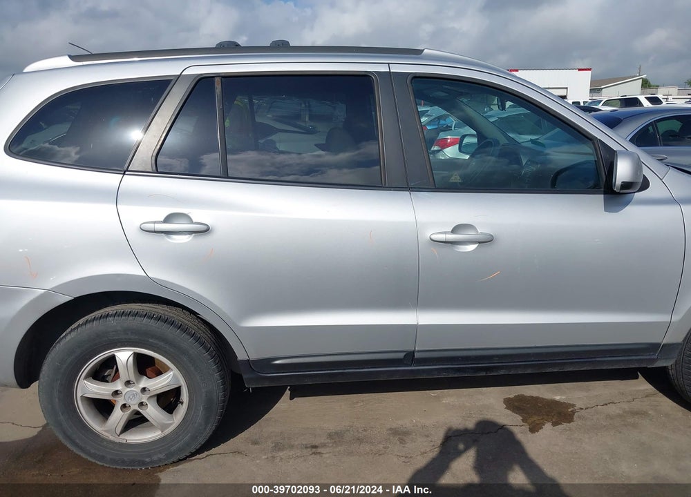 2007 HYUNDAI SANTA FE GLS VIN: 5NMSG13D87H051992