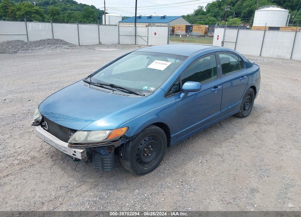 2009 HONDA CIVIC LX-S VIN: 2HGFA16699H333011