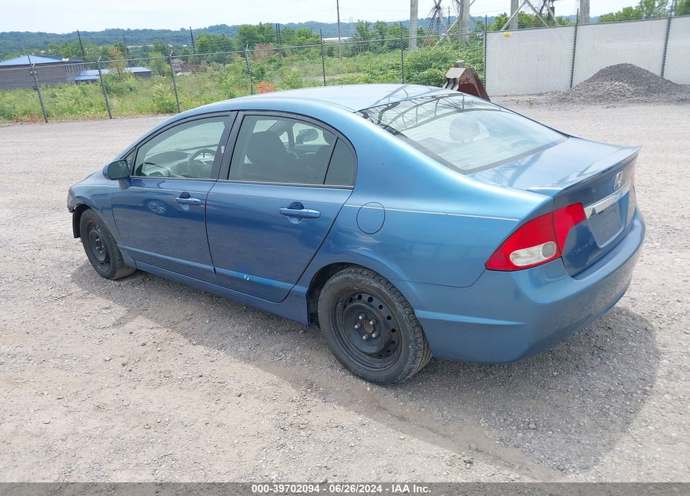 2009 HONDA CIVIC LX-S VIN: 2HGFA16699H333011
