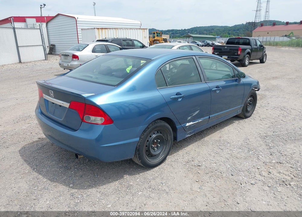 2009 HONDA CIVIC LX-S VIN: 2HGFA16699H333011