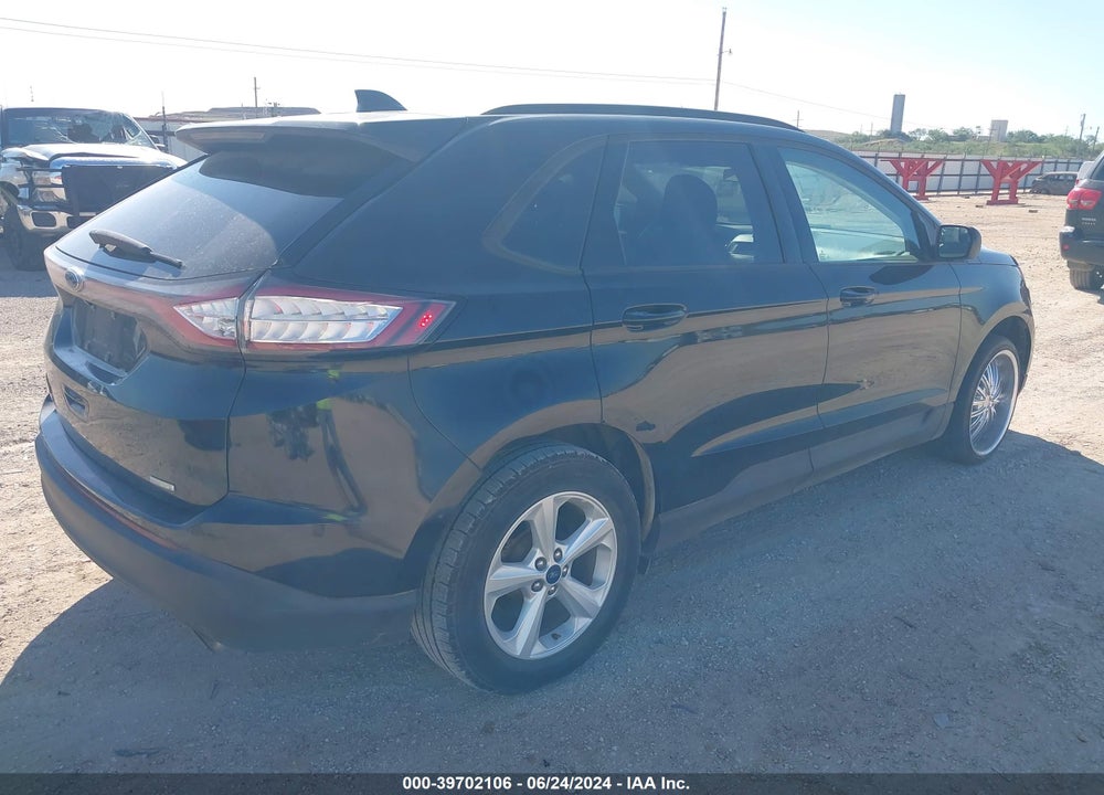 2016 FORD EDGE SE VIN: 2FMPK3G98GBB72554