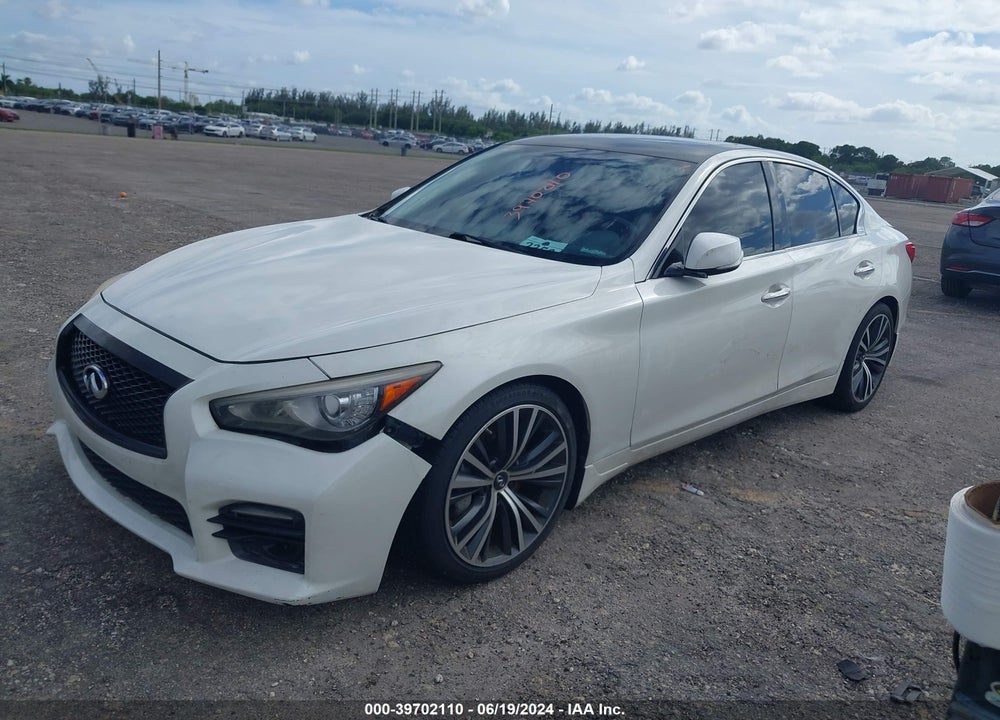 2016 INFINITI Q50 3.0T RED SPORT 400 VIN: JN1FV7APXGM421309