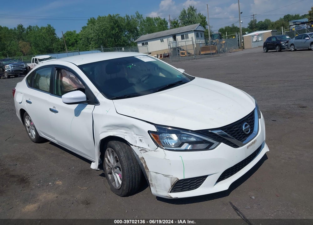 2019 NISSAN SENTRA SV VIN: 3N1AB7AP5KY229398