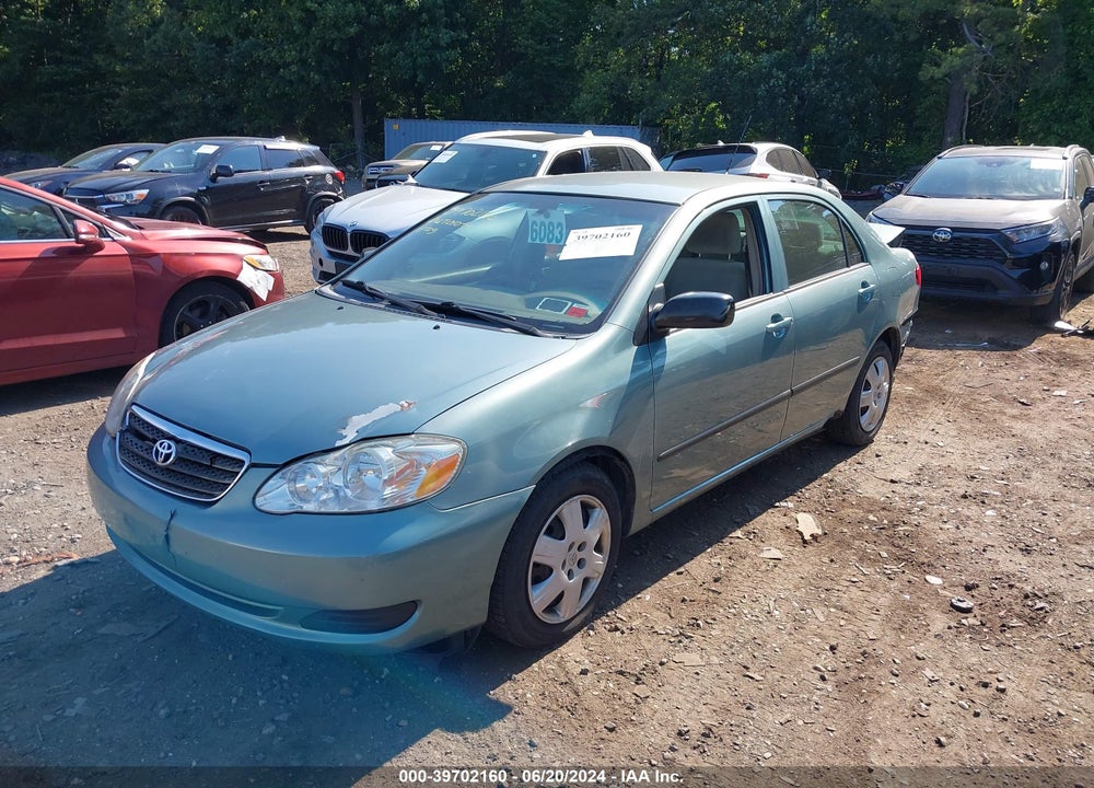 2006 TOYOTA COROLLA CE VIN: 2T1BR32E36C655678