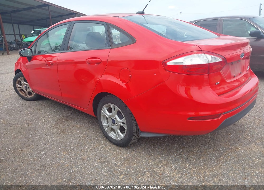 2015 FORD FIESTA SE VIN: 3FADP4BJXFM199872