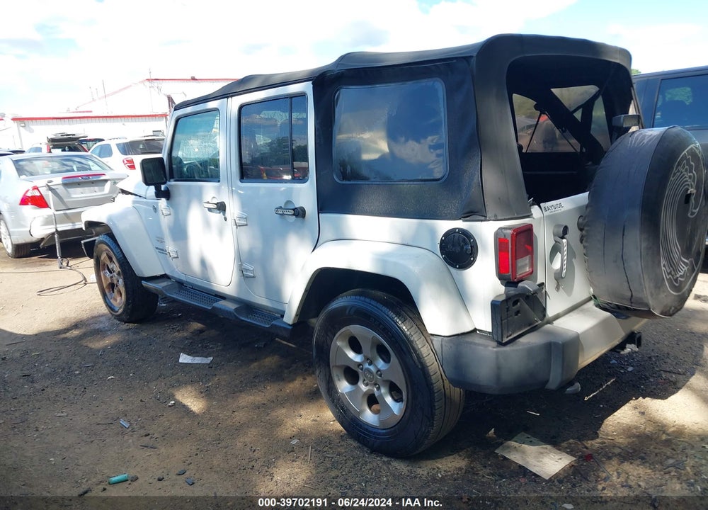 2013 JEEP WRANGLER UNLIMITED SAHARA VIN: 1C4HJWEG9DL510912