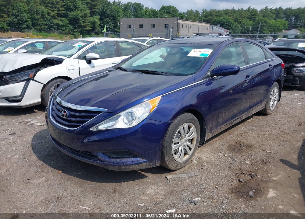 2013 HYUNDAI SONATA GLS VIN: 5NPEB4AC9DH544991