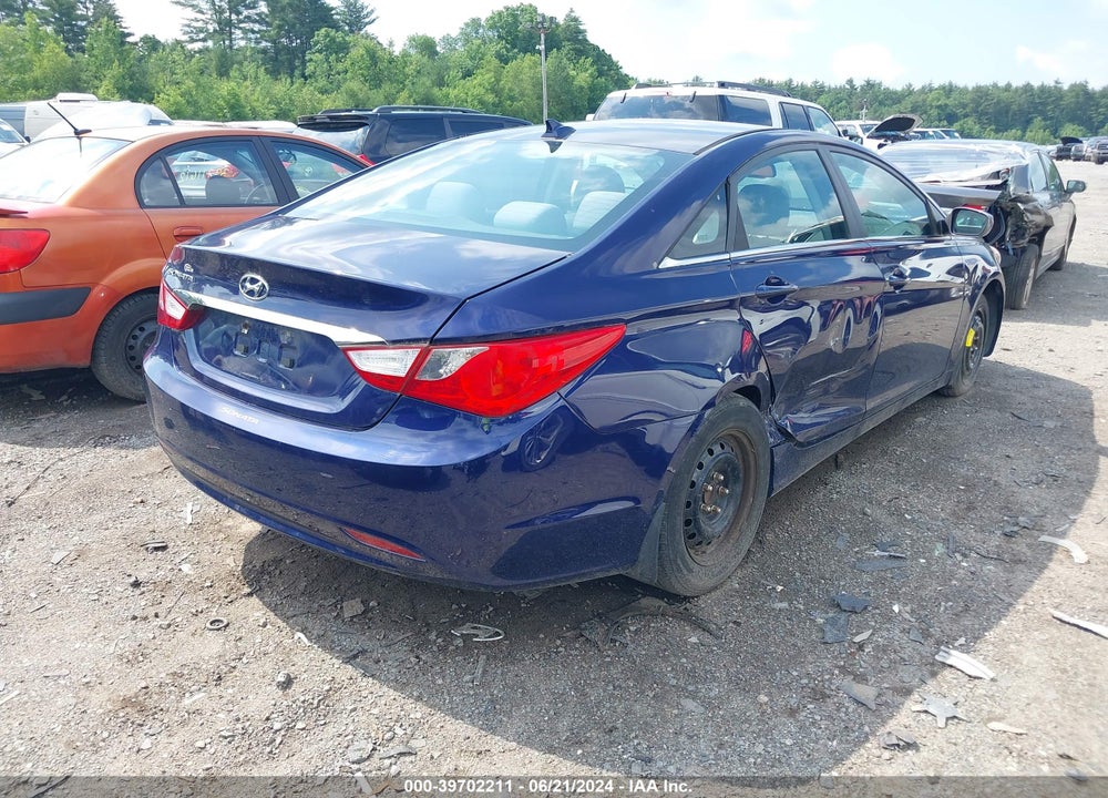 2013 HYUNDAI SONATA GLS VIN: 5NPEB4AC9DH544991