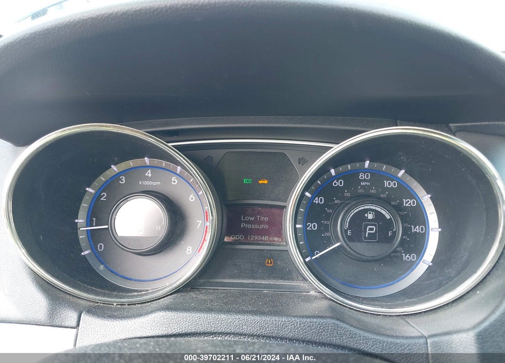 2013 HYUNDAI SONATA GLS VIN: 5NPEB4AC9DH544991
