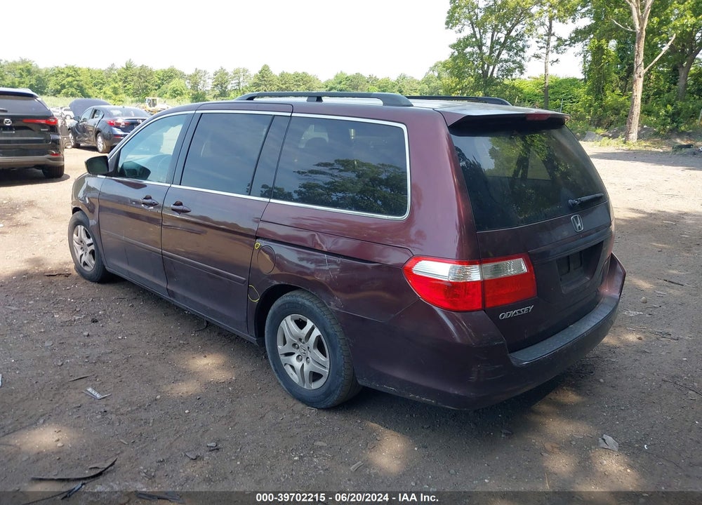 2007 HONDA ODYSSEY EX-L VIN: 5FNRL38677B460051