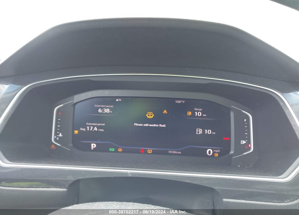 2019 VOLKSWAGEN TIGUAN 2.0T SE/2.0T SEL/2.0T SEL R-LINE/2.0T SEL R-LINE BLACK VIN: 3VV3B7AX1KM132827