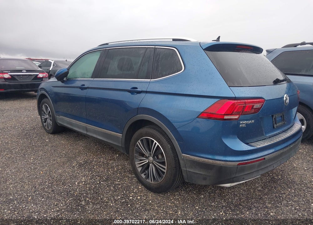 2019 VOLKSWAGEN TIGUAN 2.0T SE/2.0T SEL/2.0T SEL R-LINE/2.0T SEL R-LINE BLACK VIN: 3VV3B7AX1KM132827