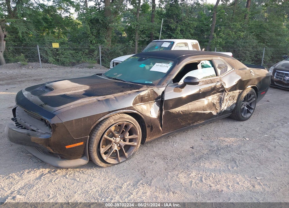 2022 DODGE CHALLENGER R/T SCAT PACK VIN: 2C3CDZFJ0NH215455