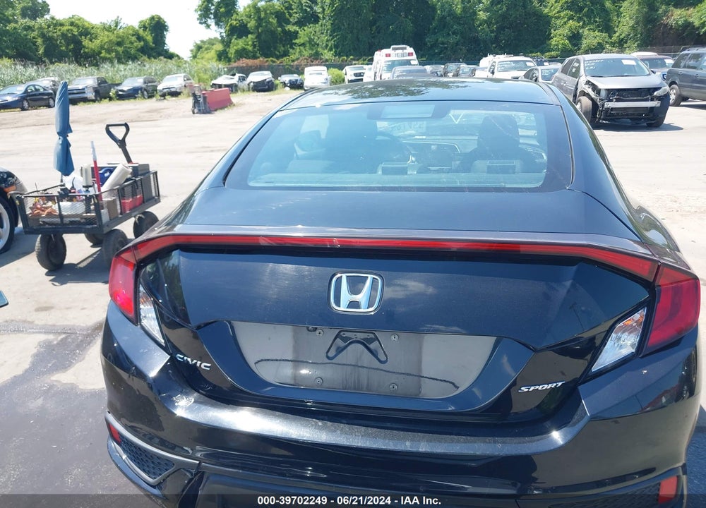 2019 HONDA CIVIC SPORT VIN: 2HGFC4B85KH302511