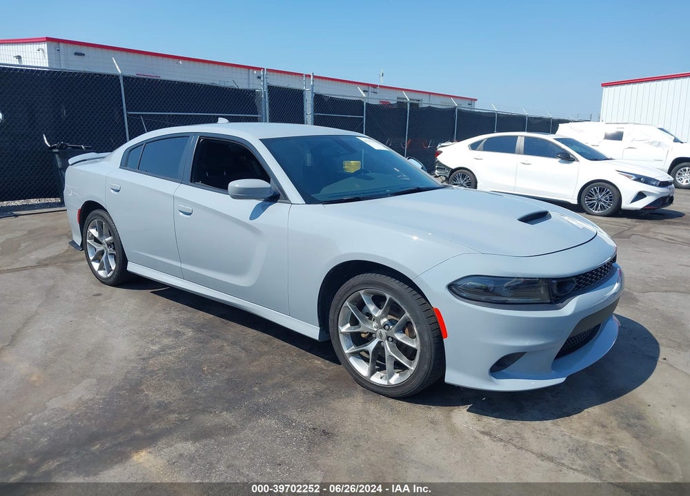 2022 DODGE CHARGER GT RWD VIN: 2C3CDXHGXNH202220