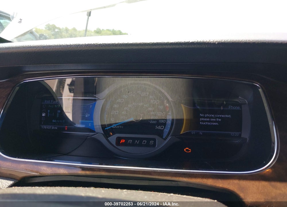 2013 FORD TAURUS LIMITED VIN: 1FAHP2F88DG118209
