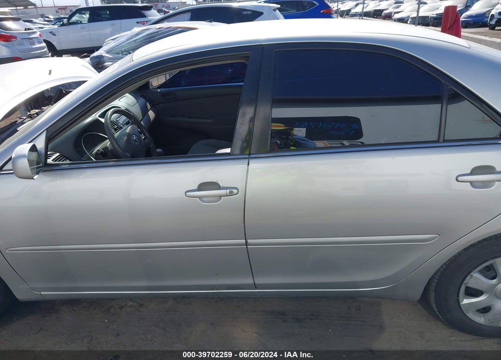 2004 TOYOTA CAMRY LE VIN: 4T1BE32KX4U874294
