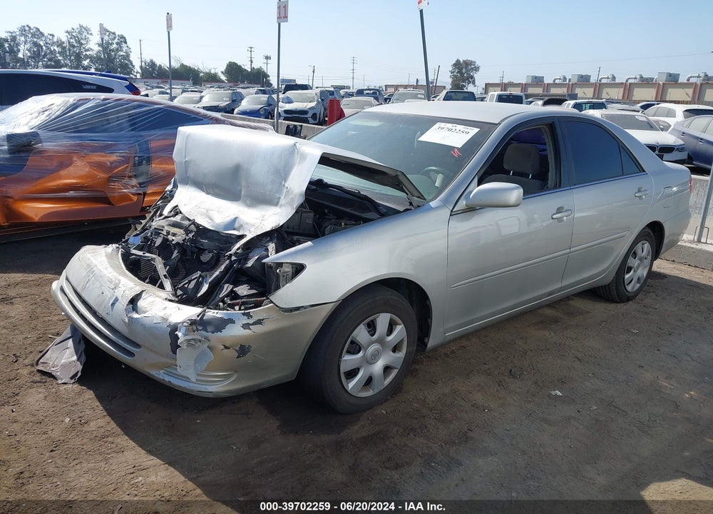 2004 TOYOTA CAMRY LE VIN: 4T1BE32KX4U874294