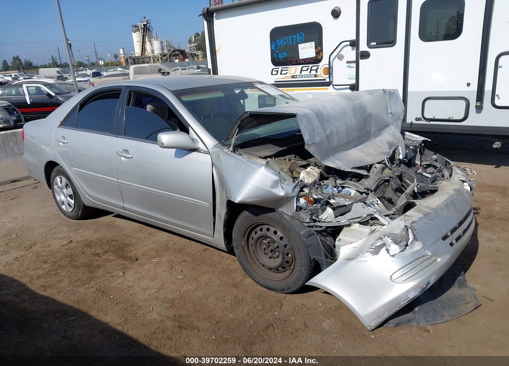 2004 TOYOTA CAMRY LE VIN: 4T1BE32KX4U874294