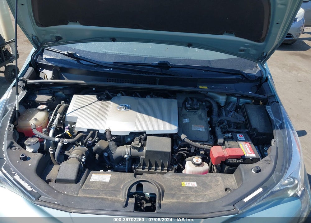 2017 TOYOTA PRIUS TWO VIN: JTDKBRFUXH3044308