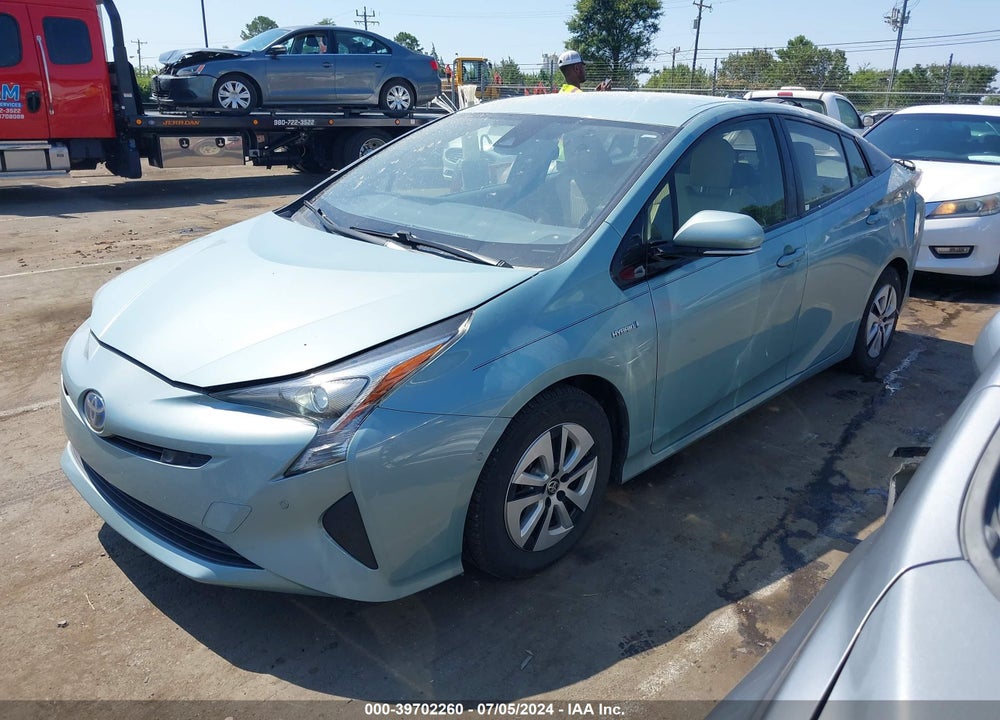 2017 TOYOTA PRIUS TWO VIN: JTDKBRFUXH3044308