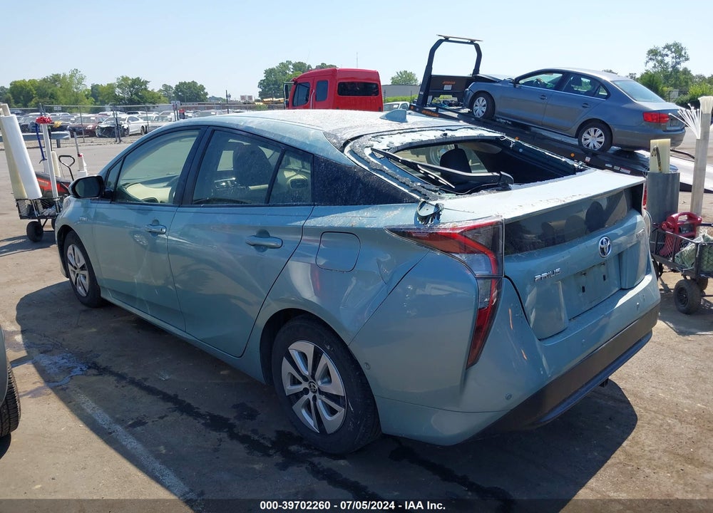 2017 TOYOTA PRIUS TWO VIN: JTDKBRFUXH3044308