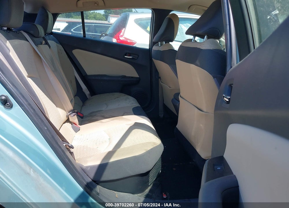 2017 TOYOTA PRIUS TWO VIN: JTDKBRFUXH3044308