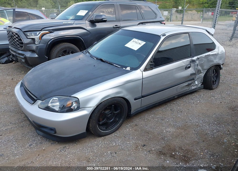 2000 HONDA CIVIC DX VIN: 2HGEJ6341YH105529