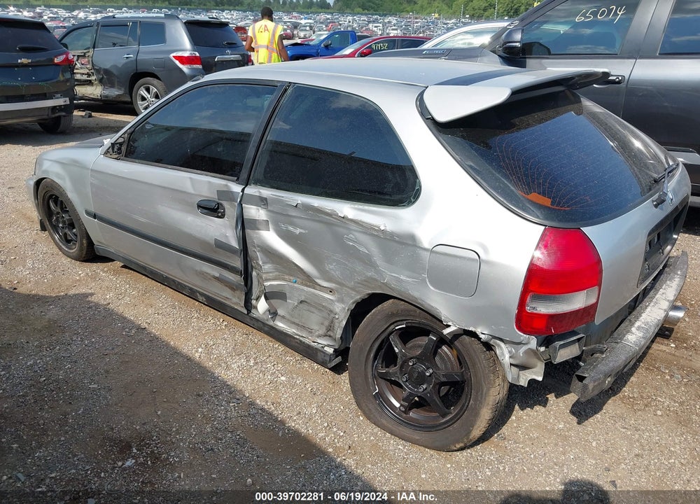 2000 HONDA CIVIC DX VIN: 2HGEJ6341YH105529