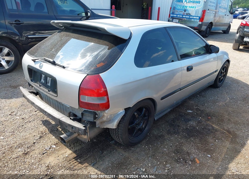 2000 HONDA CIVIC DX VIN: 2HGEJ6341YH105529