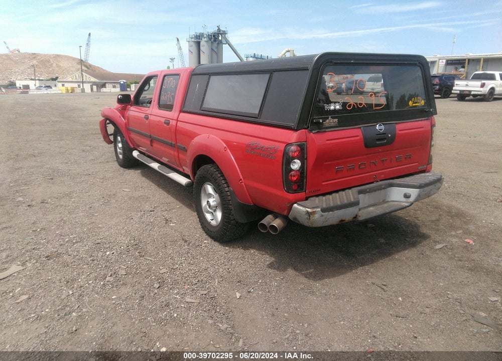 2002 NISSAN FRONTIER SE-V6 VIN: 1N6ED29Y52C315275