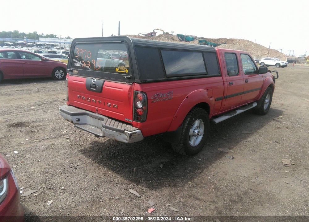 2002 NISSAN FRONTIER SE-V6 VIN: 1N6ED29Y52C315275