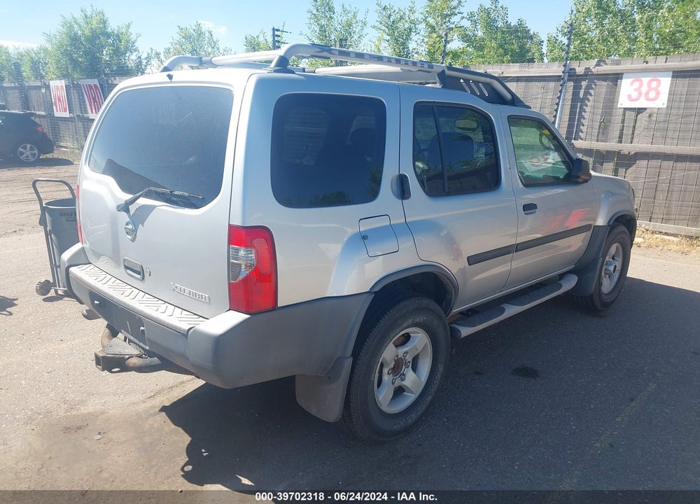 2004 NISSAN XTERRA XE VIN: 5N1ED28Y24C613494