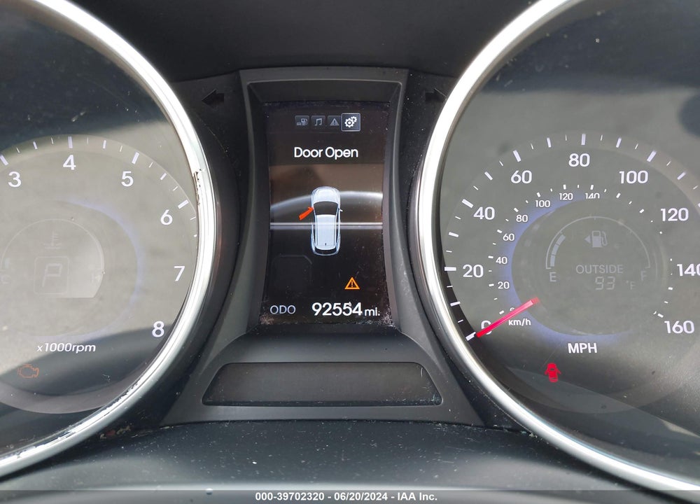 2013 HYUNDAI SANTA FE SPORT 2.0T VIN: 5XYZUDLA9DG049995