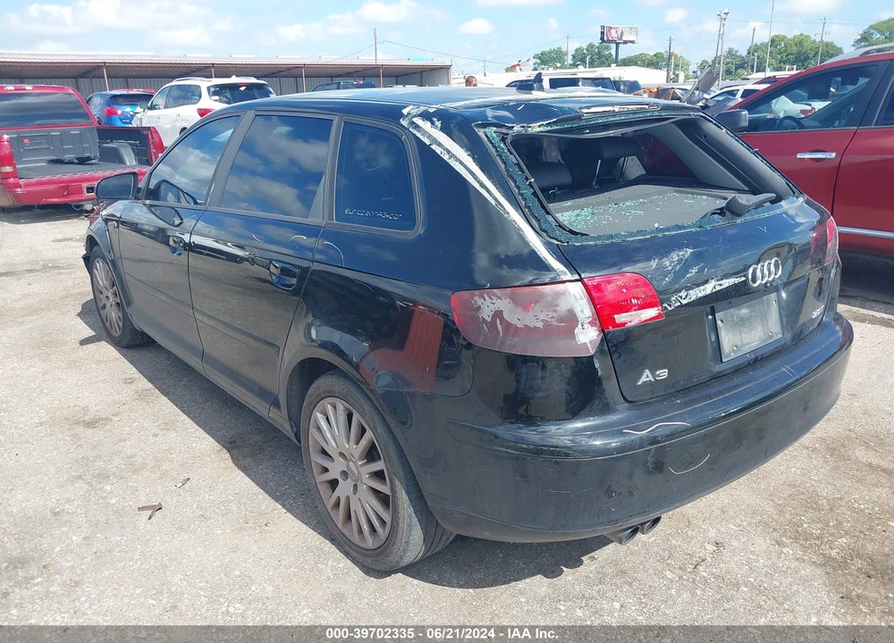 2007 AUDI A3 2.0T VIN: WAUNF78P57A024908