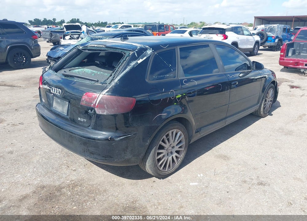 2007 AUDI A3 2.0T VIN: WAUNF78P57A024908