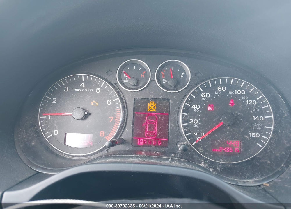 2007 AUDI A3 2.0T VIN: WAUNF78P57A024908