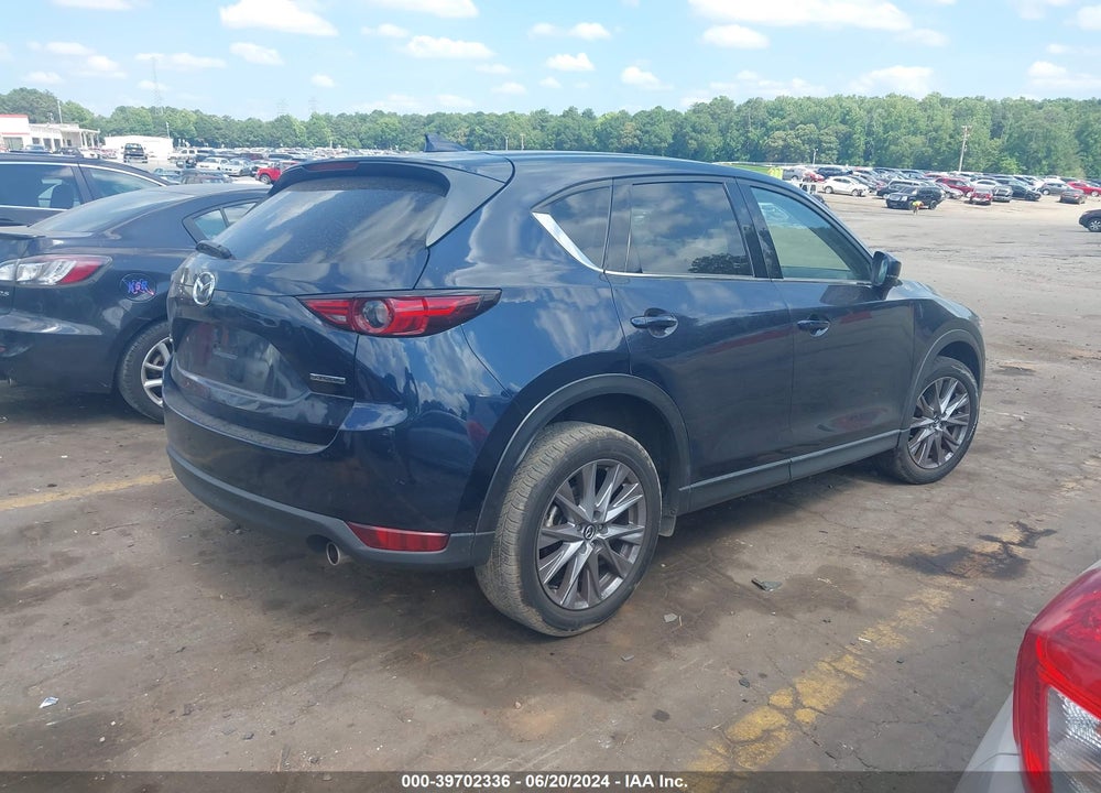 2021 MAZDA CX-5 GRAND TOURING VIN: JM3KFADM4M1329964