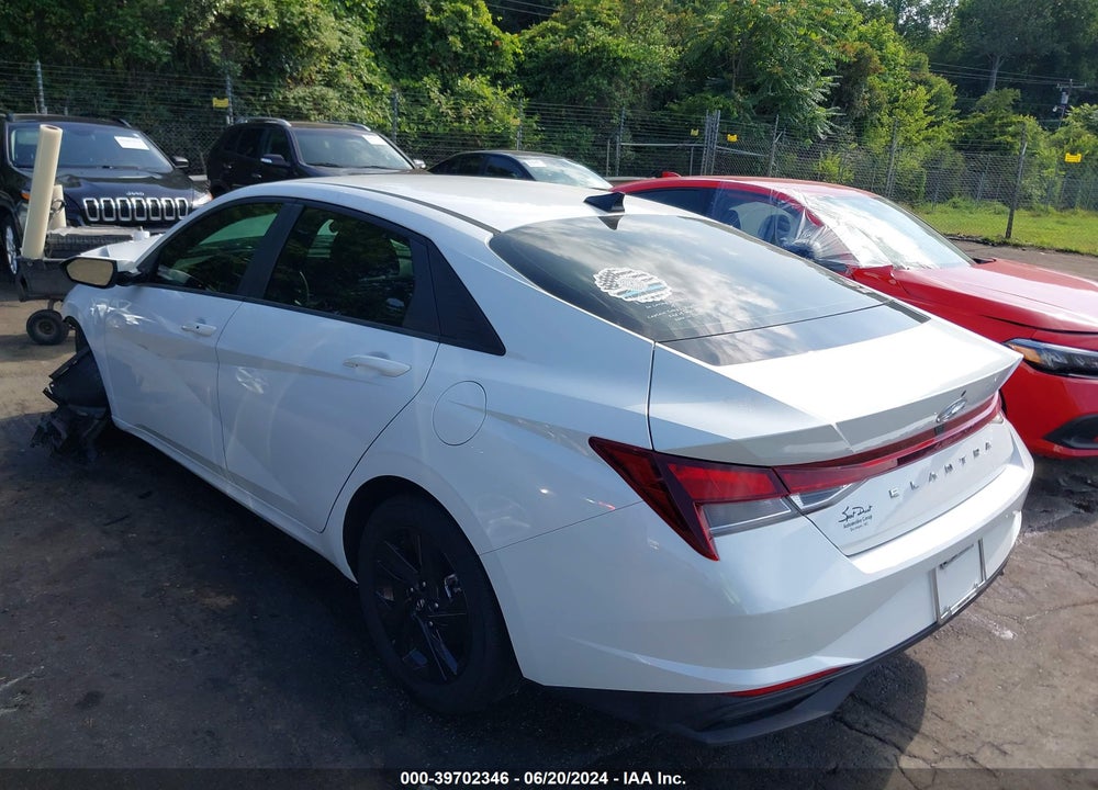2021 HYUNDAI ELANTRA SEL VIN: 5NPLS4AG4MH027415
