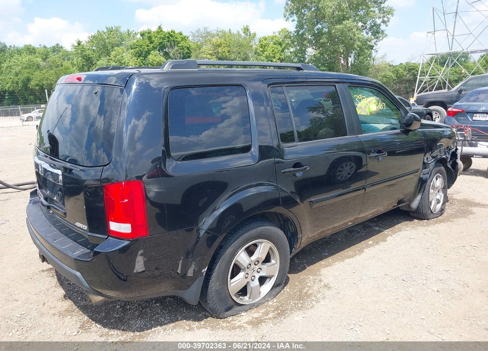2009 HONDA PILOT EX-L VIN: 5FNYF48649B052859
