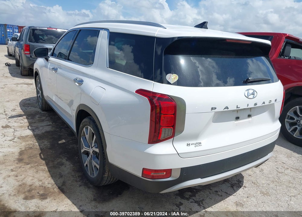 2022 HYUNDAI PALISADE SEL VIN: KM8R44HE8NU469397
