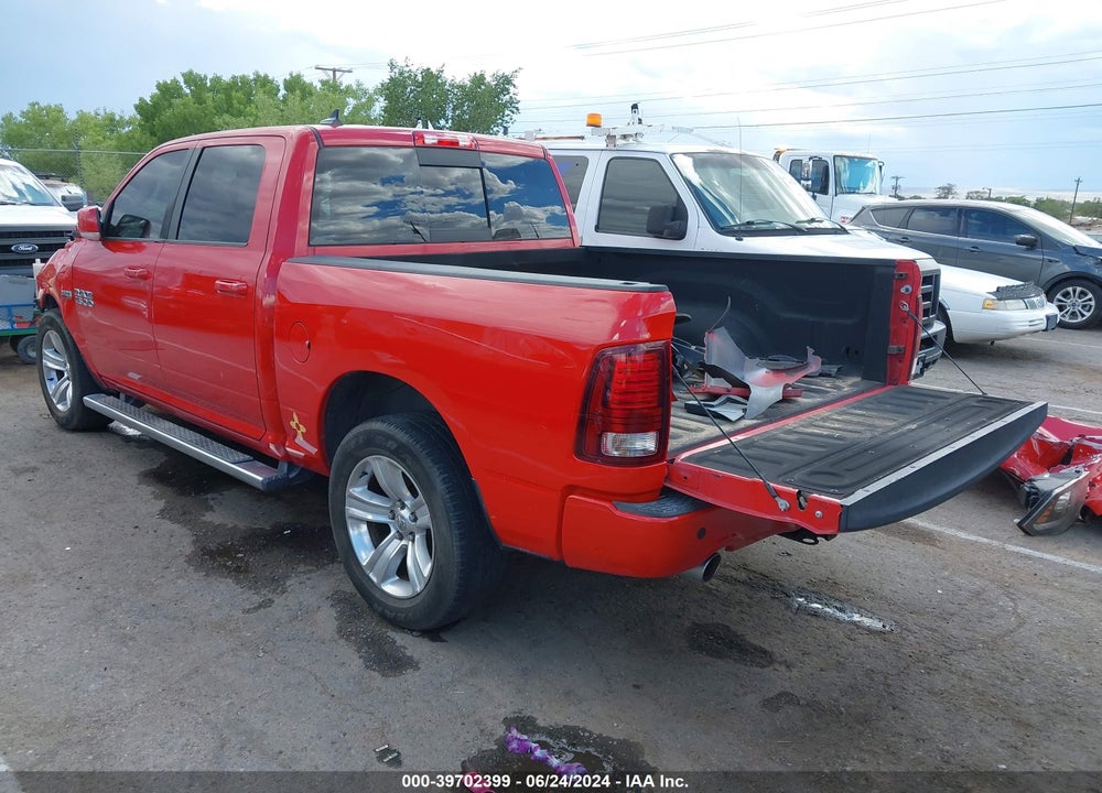 2013 RAM 1500 SPORT VIN: 1C6RR7MT5DS726786