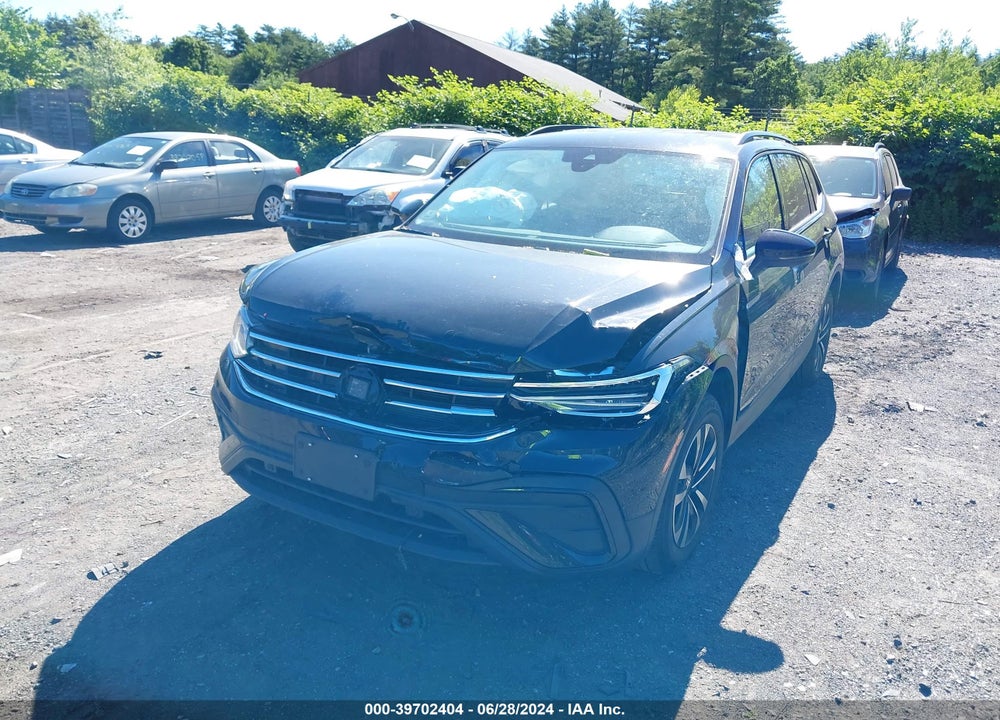 2022 VOLKSWAGEN TIGUAN 2.0T S VIN: 3VV0B7AX1NM095348