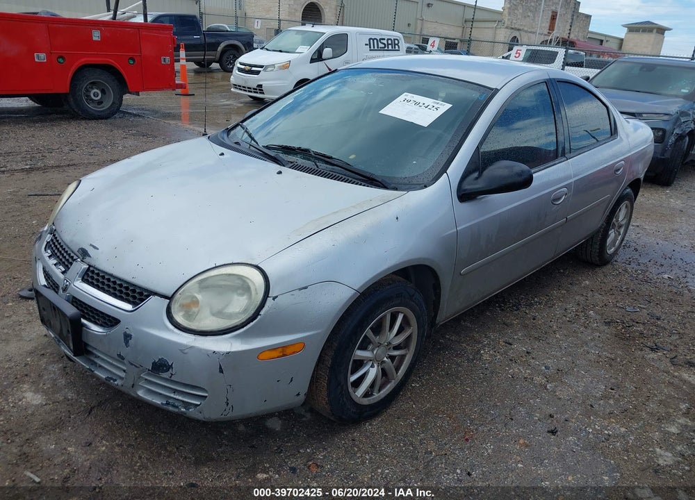 2005 DODGE NEON SXT VIN: 1B3ES56C95D245699