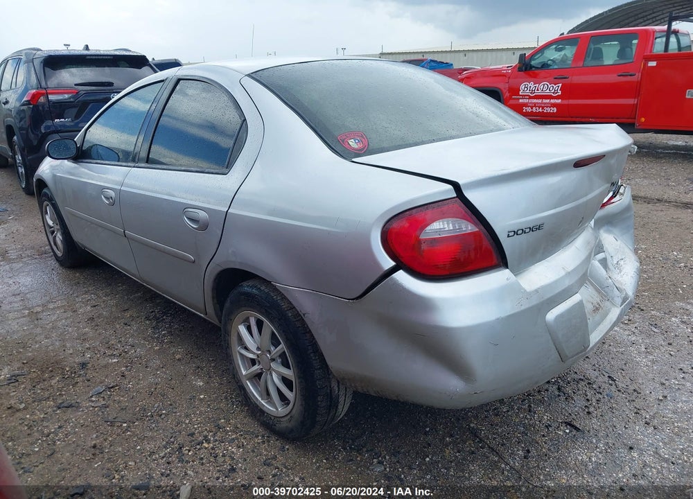 2005 DODGE NEON SXT VIN: 1B3ES56C95D245699