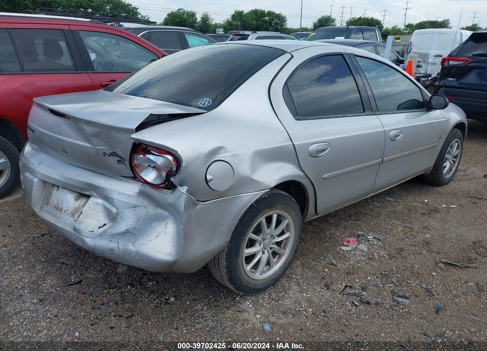 2005 DODGE NEON SXT VIN: 1B3ES56C95D245699
